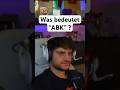 Was bedeutet ABK? #eligella