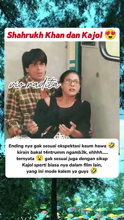 kalo dunia nyata bakal klu4r endang nya 🤣 #trending #bollywood #india #artis #viral #kajol #shahrukh