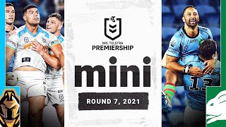 Amazing tries everywhere as Titans host Rabbitohs | Match Mini | Round 7, 2021 | NRL