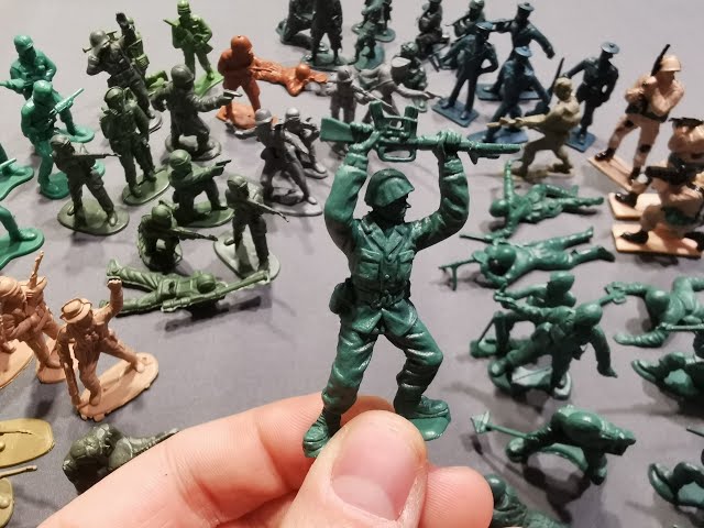 1 32 scale very rare toy soldiers - YouTube