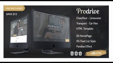 Prodrive - Chauffeur Limousine Transport and Car Hire HTML  | Themeforest Templates