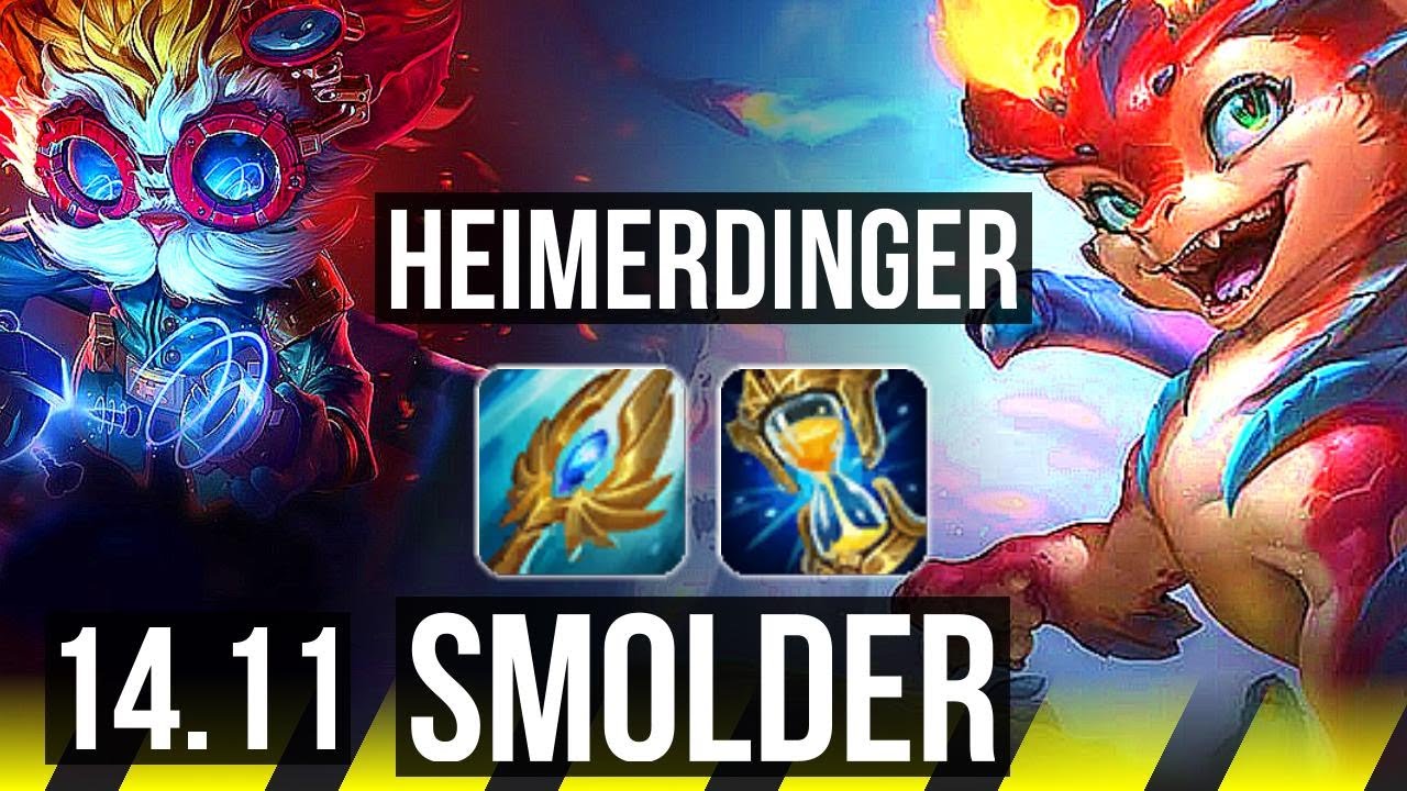 HEIMERDINGER & Nautilus vs SMOLDER & Lulu (ADC) 13/2/16, 1100+ games