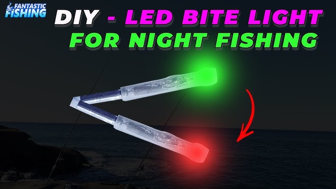 DIY LED FISHING LIGHT FOR YOUR BOBBER OR POLE 