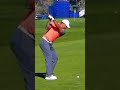 Tiger Woods Iron Swing DTL Slow Motion #shorts #trending #golf #tigerwoods