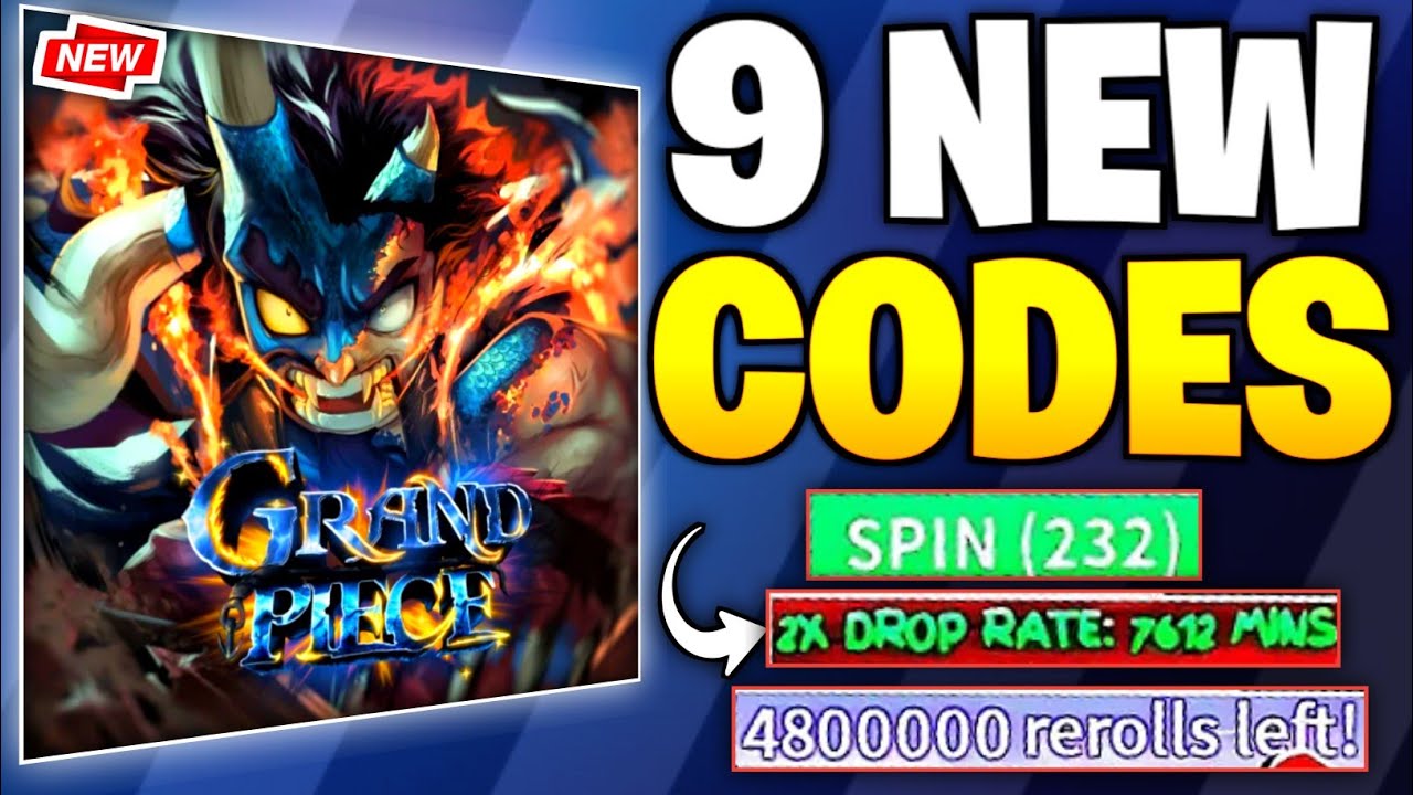 PART 1 5 CODE GRAND PIECE ONLINE ROBLOX CODES JANUARY 2026 