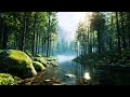 Tropical River Water Sounds for Sleeping Fast | Peaceful Forest Nature Ambience
