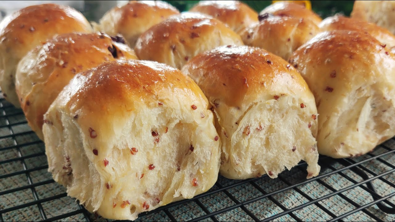 养生藜麦面包 超级暄软还有淡淡坚果香|Healthy Quinoa Bread, Super soft and delicious