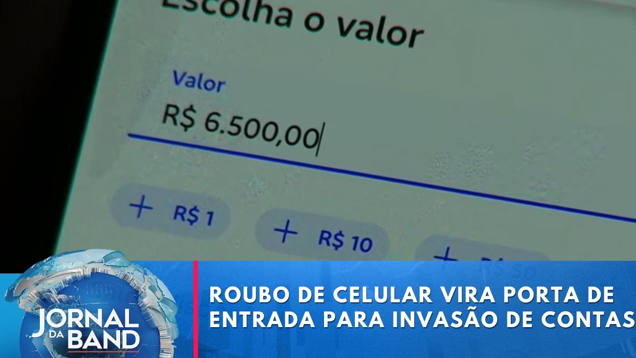 Roubo de celular vira porta de entrada para invasão de contas bancárias