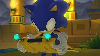 Sonic Lost World - Sky Road - English Episode (vs Zavok Boss) Nintendo WiiU Walkthrough - Part 6