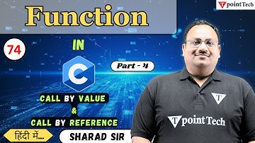 Call by value & Call by Reference in C Part-4 | Functions in C | Tpoint Tech