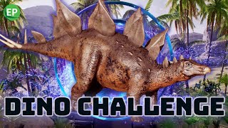 Dino Challenge | 4K | Episode 3 - Stegosaurus | Dinosuar Series | Funny | Dinosaur Animation