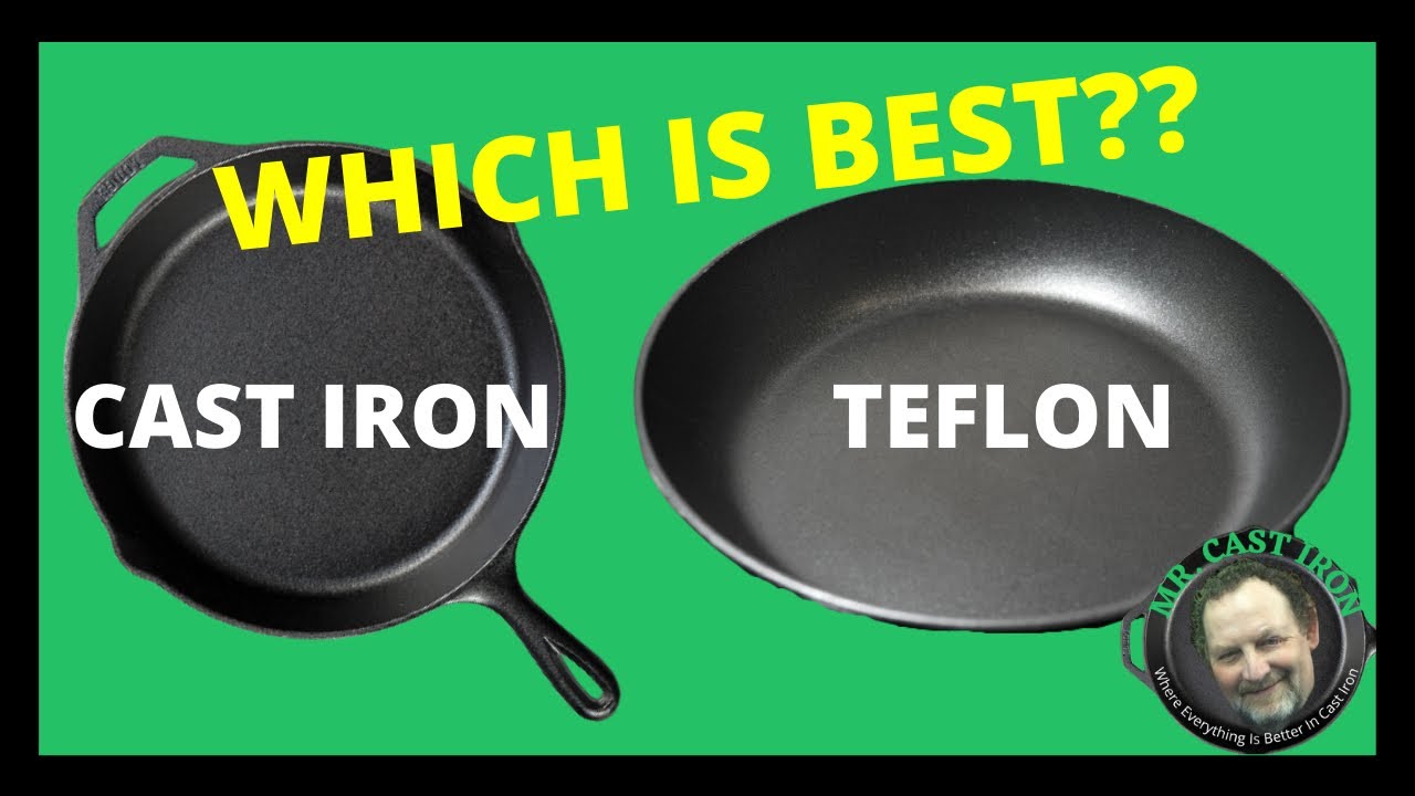 Why cast iron is better than teflon