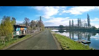 Pardubice_05.04.2026_podél Labe pod zavěšeným mostem a ze Starého Hradiště pod novým obchvatem