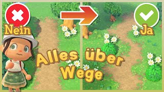 Wege RICHTIG✅ planen & dekorieren! - Alles über Wege in ANIMAL CROSSING NEW HORIZONS