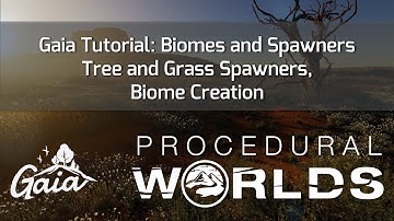 Gaia - Biomes And Spawners - Trees and Grass, Biome Creation
