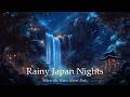 Nachi Falls at Midnight | 3-Hour Lo-Fi Jazz | Where the Water Never Ends | Rainy Japan Nights