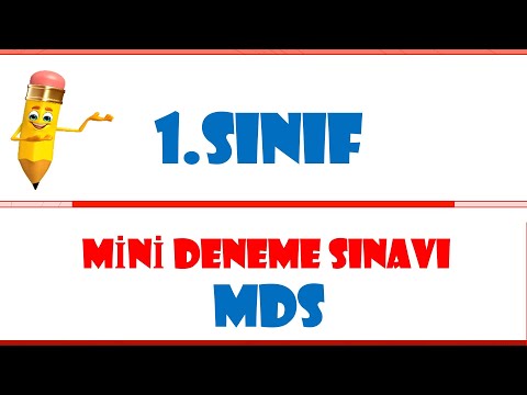1.sınıf Mini Deneme Sınavı / MDS / TEST ÇÖZ / Türkçe-Matematik-Hayat Bilgisi (10 SORU)