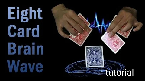 Packet card trick tutorial/8 CARD BRAINWAVE