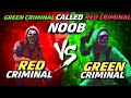 Hacker Green Criminal🔥 Vs Red Criminal😡😡 Bundle For 1 Vs 1 || 😡 आजा 1 vs 1 में !Garena Freefire