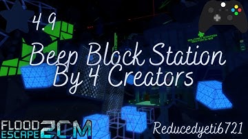 Beep Block Station [Insane] | Flood Escape 2 Community Maps