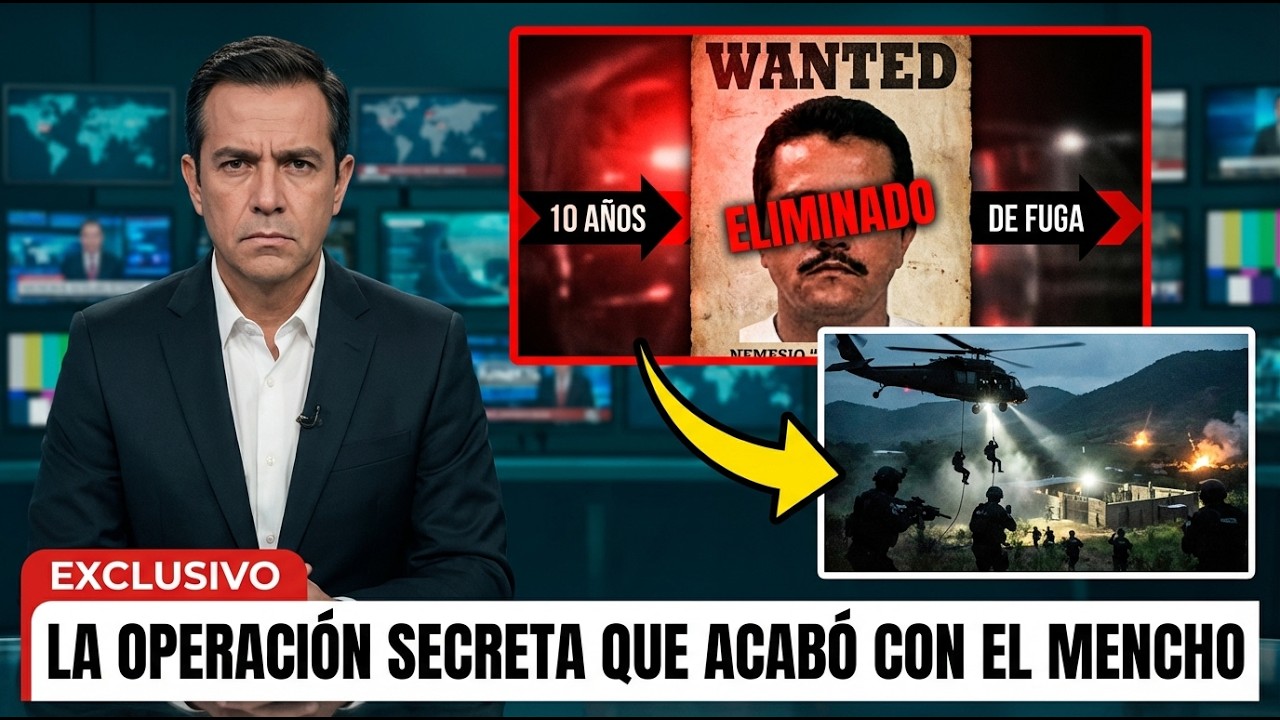 EL MÁS BUSCADO DE MÉXICO HA MUERTO: La Operación Secreta que Acabó con El Mencho
