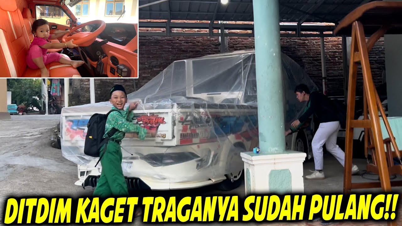 KAGET!! BUNDA DAN DITDIM BANGUN TIDUR TRAGA SUDAH DIRUMAH..