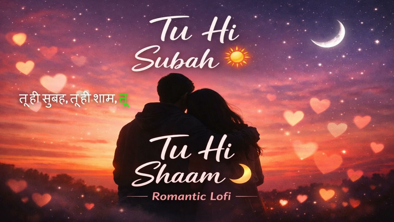 Tu Hi Subah, Tu Hi Shaam 💖 | Romantic Lofi | Heart Touching Love Song | Hindi Lofi