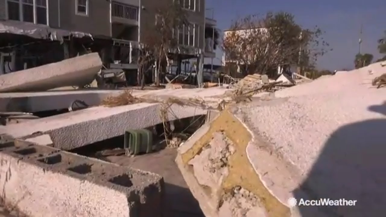 Jonathan Petramala reports amid utter devastation in Mexico Beach, Florida