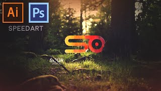 Sour Digital » Logo » Speed Art