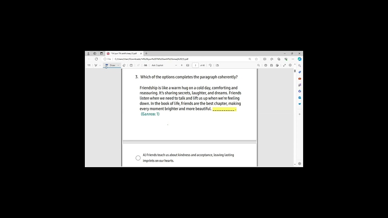 ARTİ Sertifikasiya Sınağı 14 İyun #sertifikasiya @sevdakocharli
