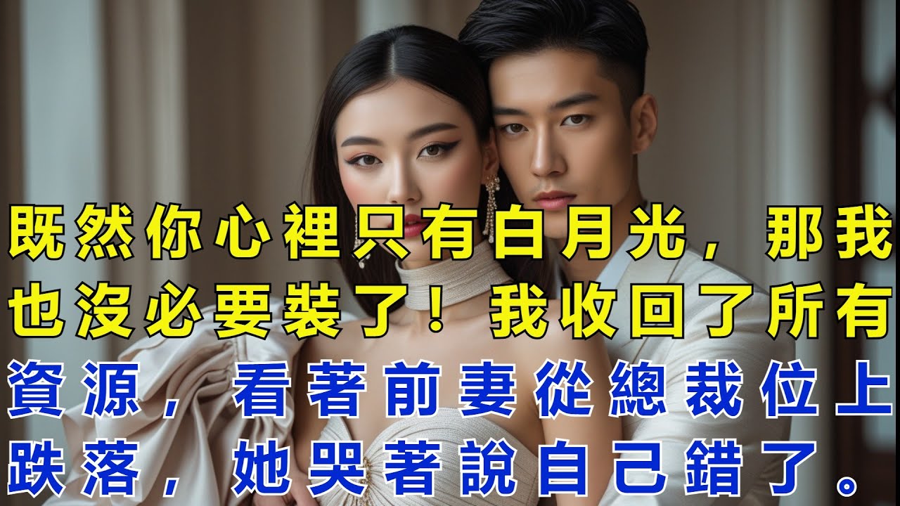 既然你心裡只有白月光，那我也沒必要裝了！我收回了所有資源，看著前妻從總裁位上跌落，她哭著說自己錯了。