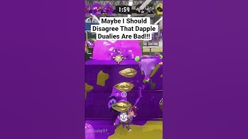 Maybe I Should Disagree That Dapple Dualies Are Bad!!! #splatoon3 #nintendo