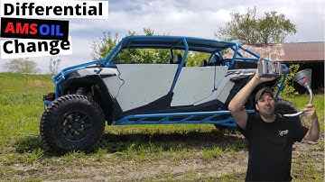 How to change the front diff fluid on a Polaris RZR.