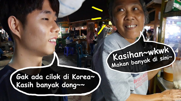 Adik dari Korea jatuh cinta dengan jajanan Jogja