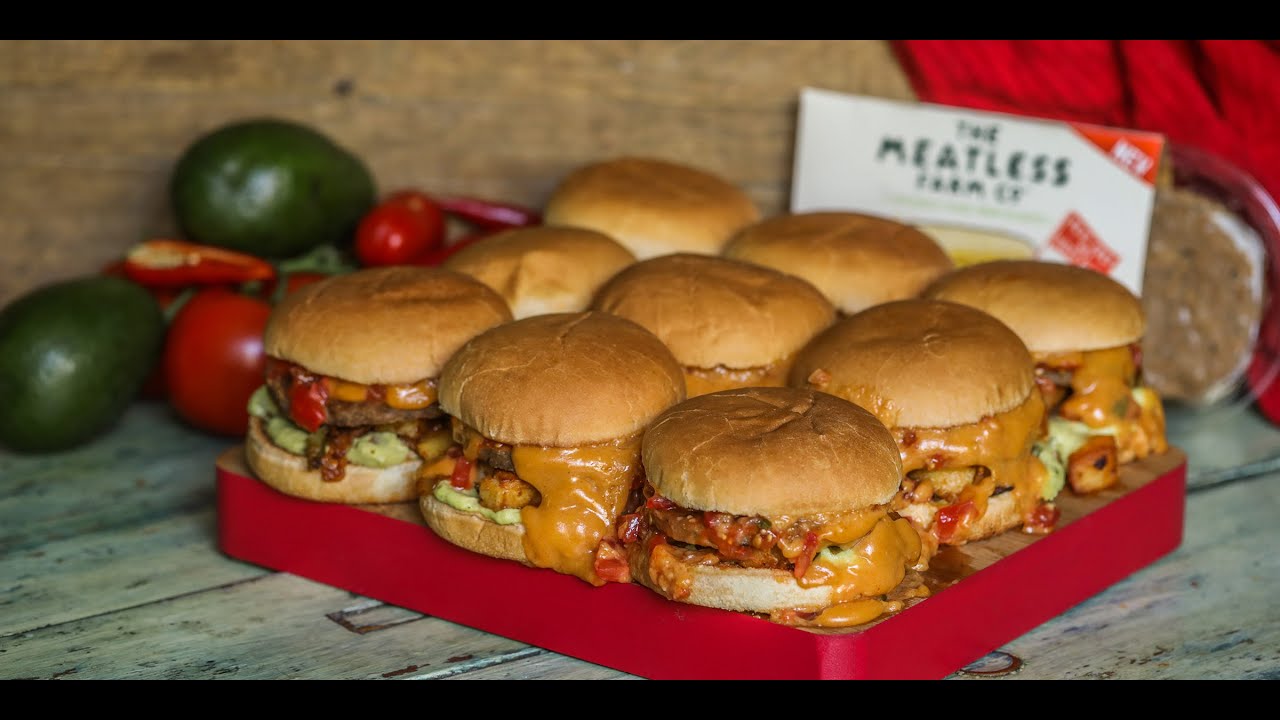 The Meatless Farm - Meatless Queso Sausage Breakfast Sliders