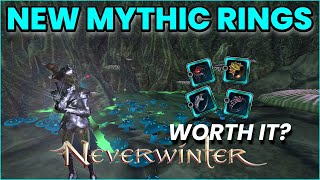 Neverwinter Mod 24 - TESTING Mythic Rings Bonus (BAD) Are They Worth It?