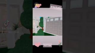 pastel house in blox burg / part 1  follow my tik tok | bosy_roblox