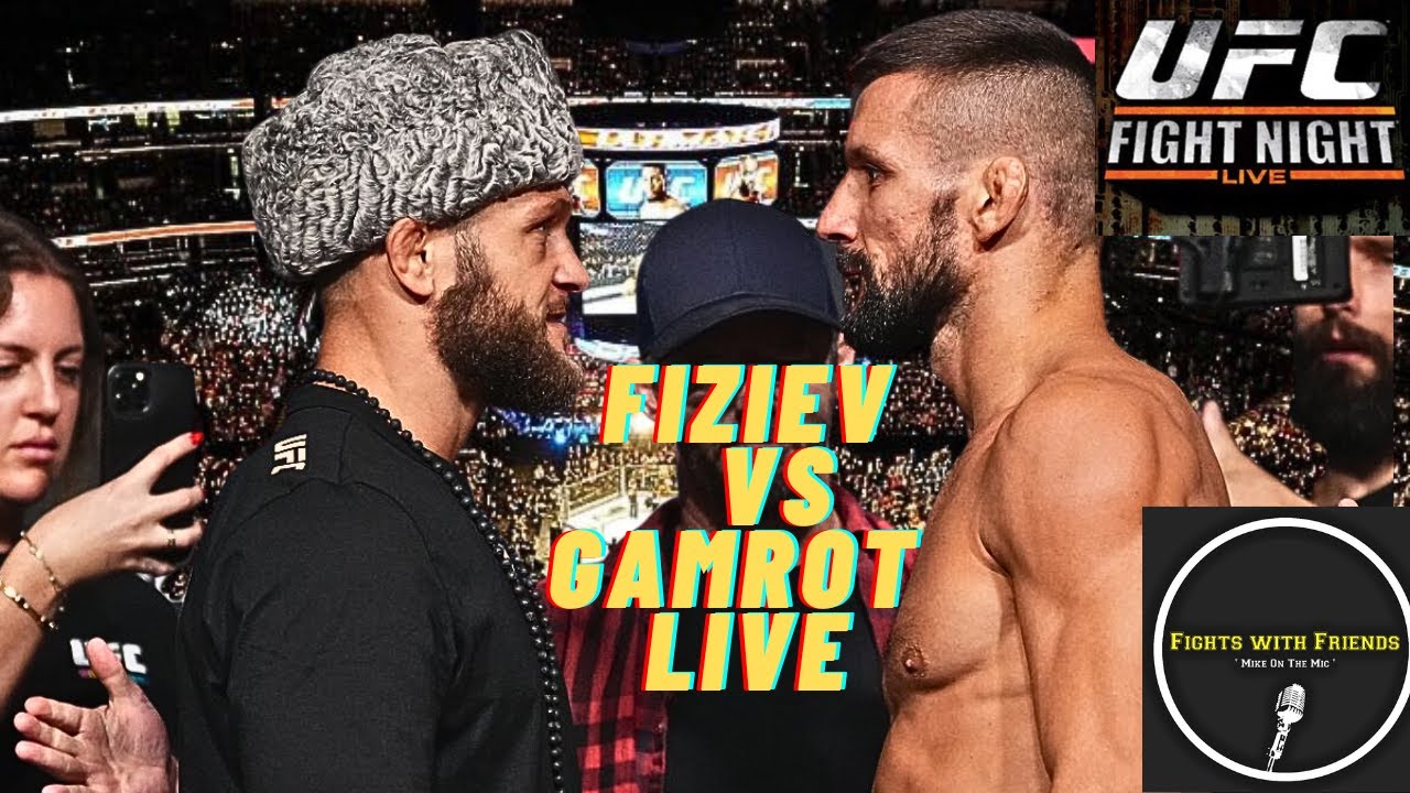 UFC Gamrot vs Fiziev Live! #ufcfightnight #ufclive #fightswithfriends