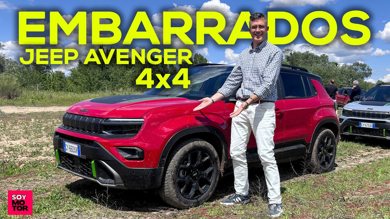 PRUEBA JEEP AVENGER 4XE | El pequeño 4x4 Eco al que le encanta el barro | Coches SoyMotor.com