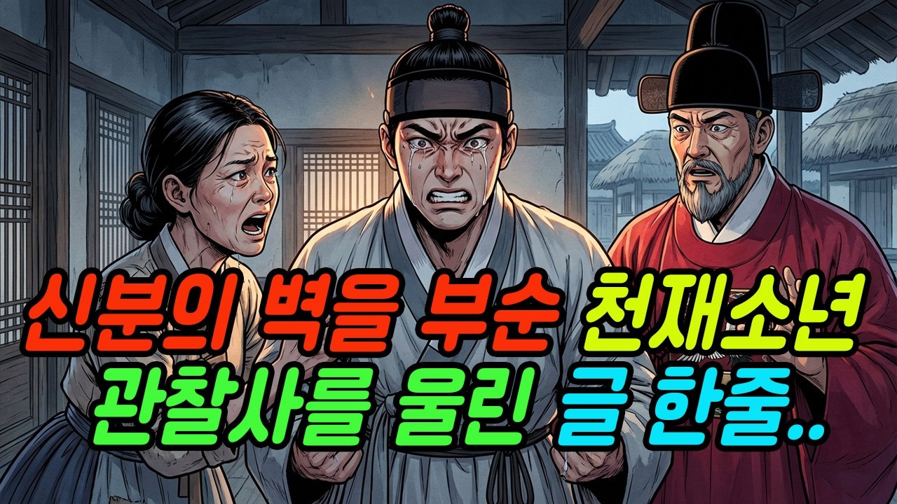 얼어죽던 아이를 구한 과부....조선을 울린 기적 같은 감동 / 민담 / 야담 / 설화 /옛날이야기