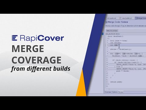 Merging coverage from different builds