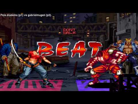 Kizuna Encounter Super Tag Battle Pele diadema BR VS gabrielmugen BR (Comitê Games)