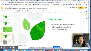 Reader's Workshop Poetry Mini Lesson 5/13/2020