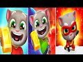 Talking Tom Gold Run Vs Talking Tom Hero Dash Vs Talking Tom Time Rush Android iOS Gameplay 