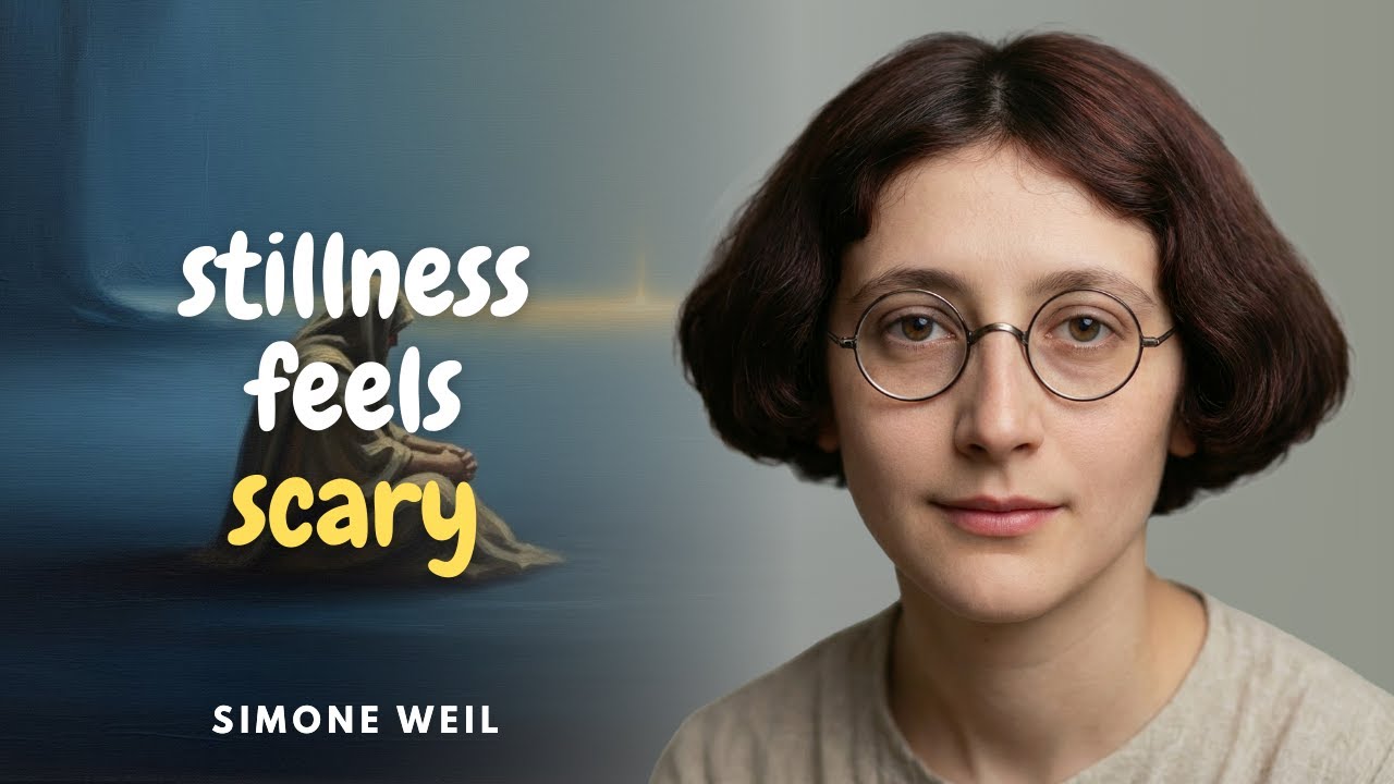 Why Stillness Feels Scary After Awakening — Simone Weil - YouTube