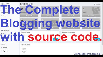 How to create or start a free blog website using PHP and MySQL with complete source Code