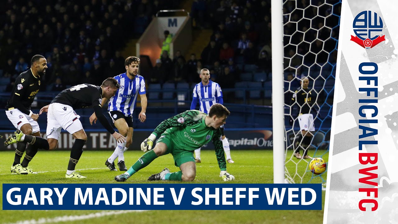 GOAL | Gary Madine scores against Sheffield Wednesday football score