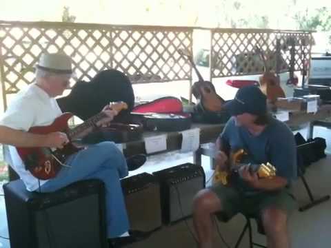 Two dealers jamming at the May 9th Lake County Mus...