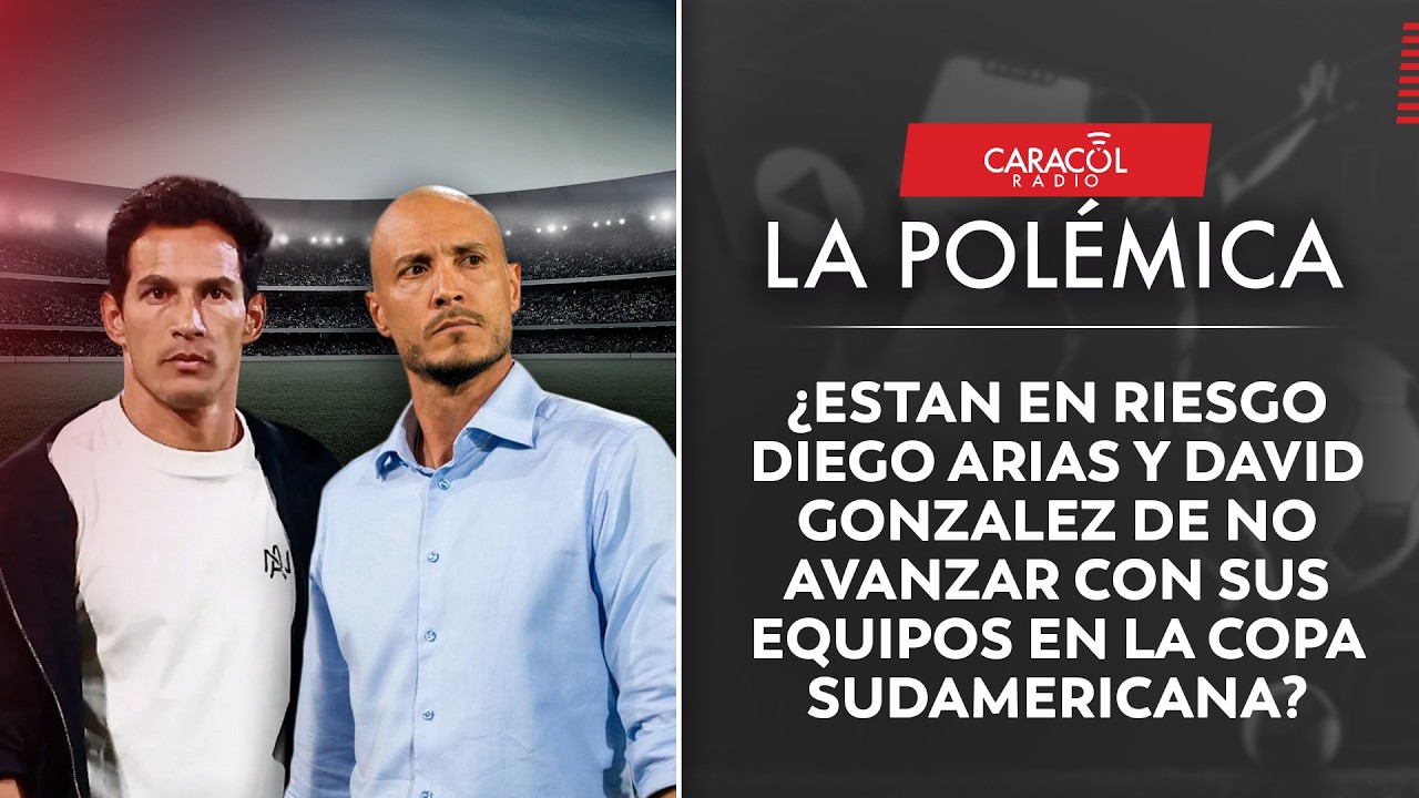ESTAN EN RIESGO DIEGO ARIAS Y DAVID GONZALEZ DE NO AVANZAR CON SUS EQUIPOS EN LA COPA SUDAMERICANA.