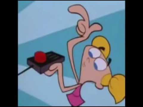 Dee Dee press the button but it's a jojoke